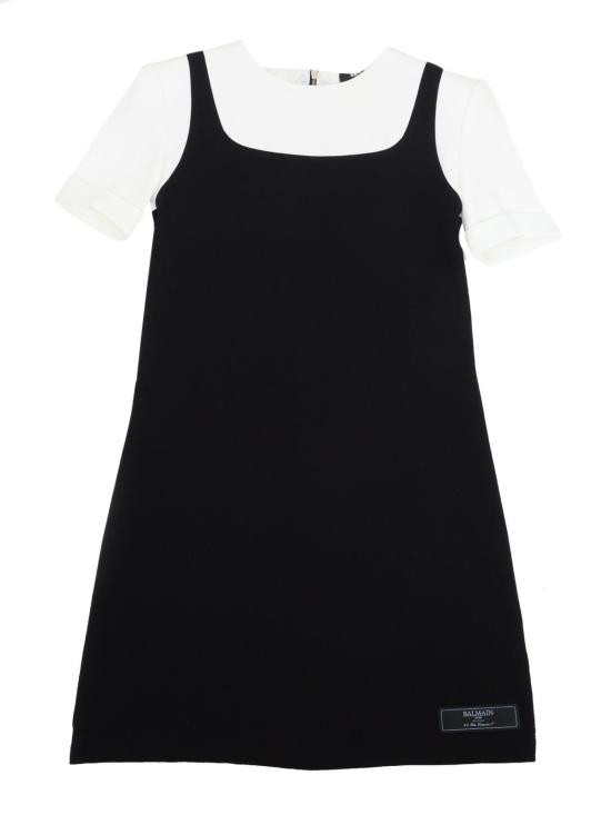  [키즈] 발망 원피스 키즈 니트 드레스 블랙