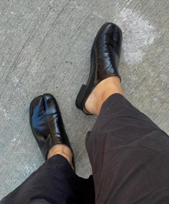  메리 로 뮬/슬리퍼 타비 뮬스 - MARY LO