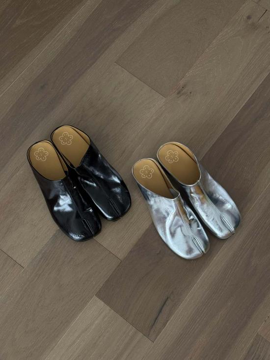  메리 로 뮬/슬리퍼 타비 뮬스