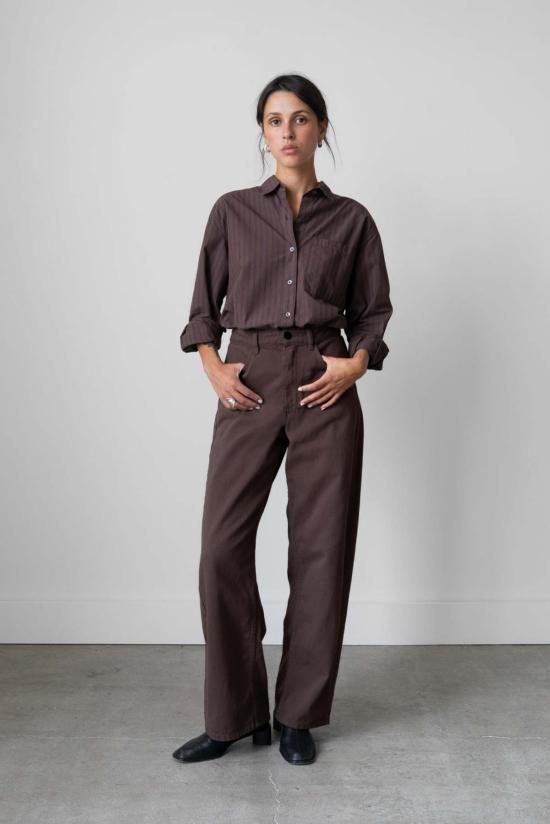  왈츠 데님 팬츠 와이드핏 진