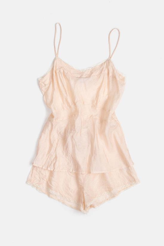  에리카 타노브 캐미솔 에리카 타노프 스티비 페탈 실크 탭 팬츠 블러쉬 - ERICA TANOV