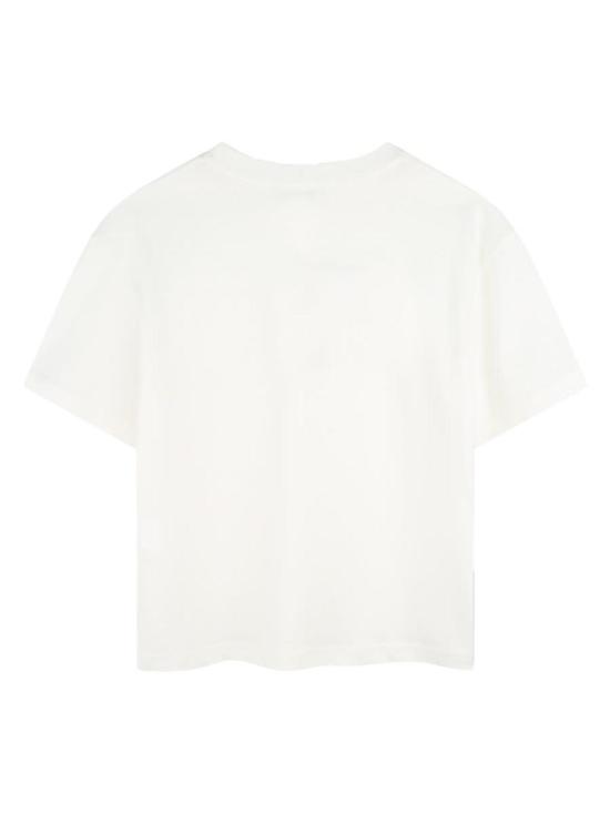  [키즈] 랑방 트레이닝 상의 아동용  로고 티셔츠 (화이트) - LANVIN