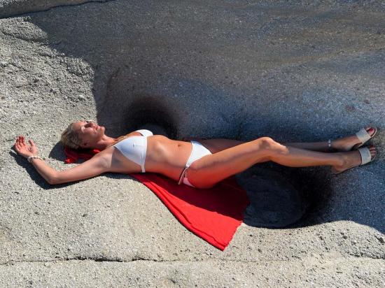  미샤램퍼트 비키니 수영복 미샤 램퍼트 비키니 상하의 세트 (화이트) - MISCHA LAMPERT