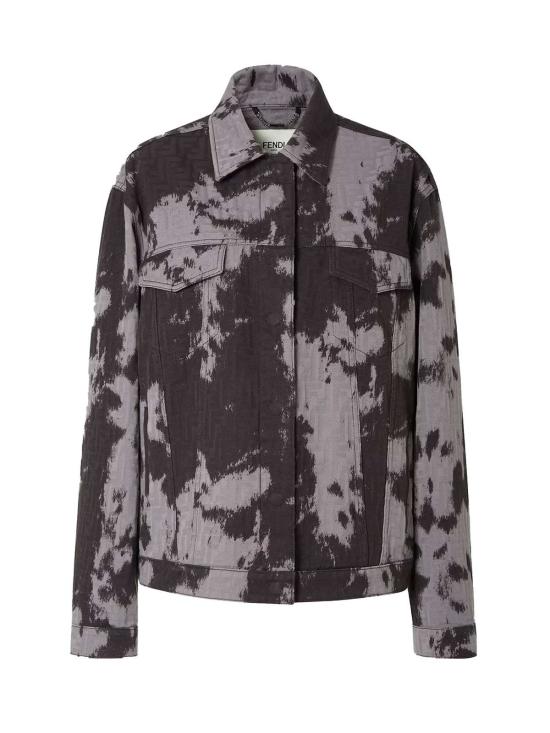  펜디 자켓 Fendi Ff 애니멀리어 재킷 블랙