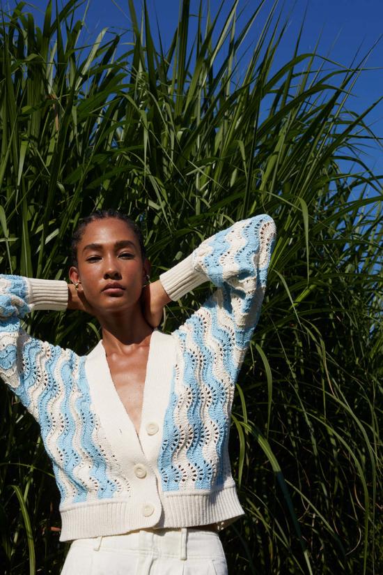  ELEVEN SIX 가디건 일레븐 식스 루나 카디 아이보리 + 로쏘 - OTHER BRANDS