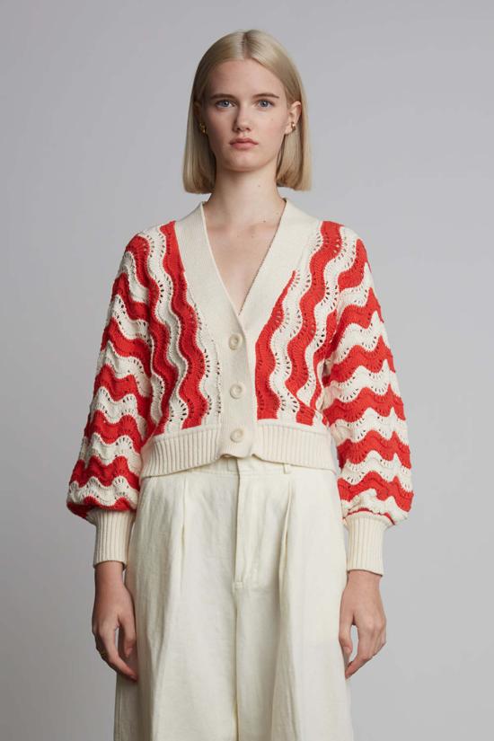  ELEVEN SIX 가디건 일레븐 식스 루나 카디 아이보리 + 로쏘