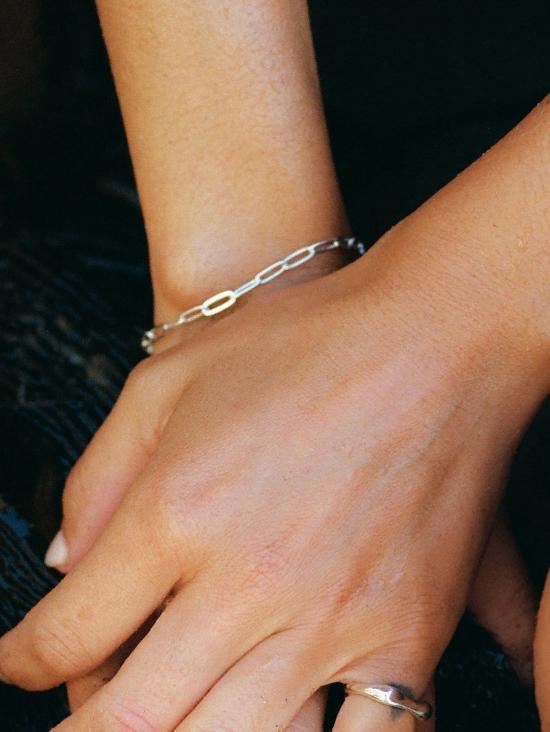  수아이 바디 주얼리 네베 팔찌 – 금도금 - SUAI