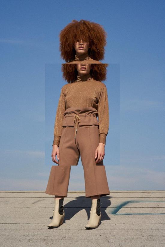  DÉSIRÉEKLEIN 크롭 팬츠 데지르에클레인 오리올 팬츠 - OTHER BRANDS