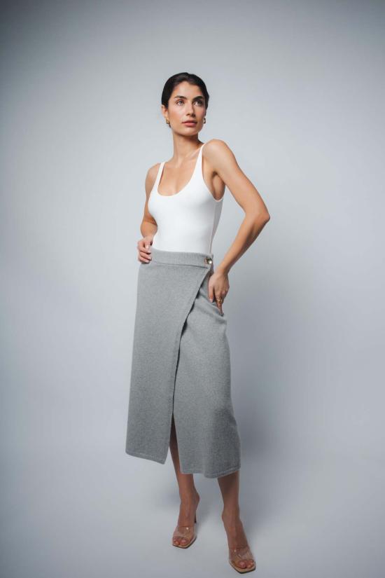  Santicler 바디수트 티셔츠 산티클레르 롤라 탱크 바디수트 오프 화이트 - OTHER BRANDS