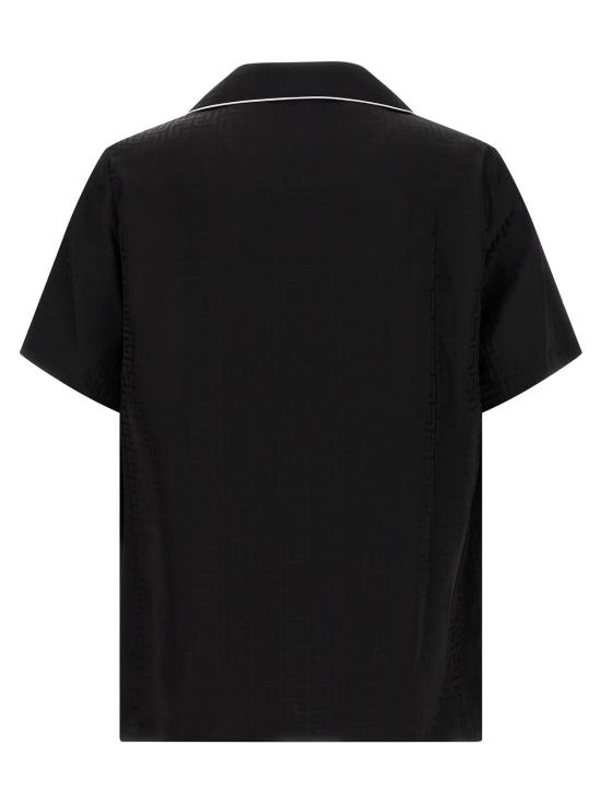  발망 반팔 셔츠 바시티  블랙 - BALMAIN