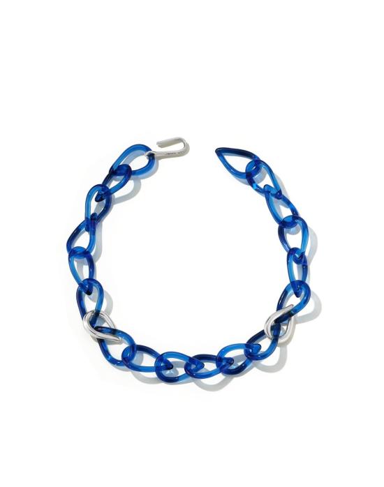  제인 다렌스부르그 목걸이/팬던트 제인 다렌스버그 물방울 목걸이 코발트/실버 - JANE DARENSBOURG