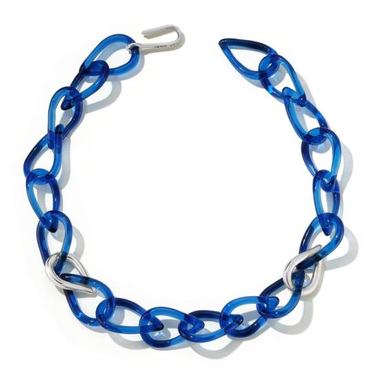  제인 다렌스부르그 목걸이/팬던트 제인 다렌스버그 물방울 목걸이 코발트/실버 - JANE DARENSBOURG