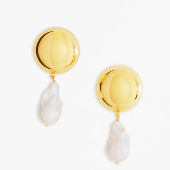  밍유왕 이어링 밍위 왕 플로렌스 귀걸이 골드 - MING YU WANG