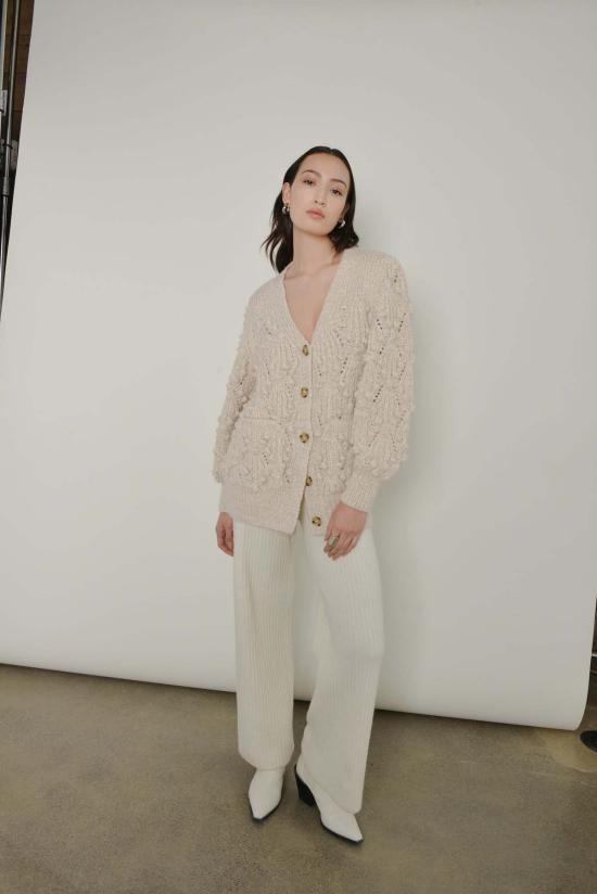  ELEVEN SIX 스트레이트 팬츠 일레븐 식스 리아 팬츠 아이보리 - OTHER BRANDS