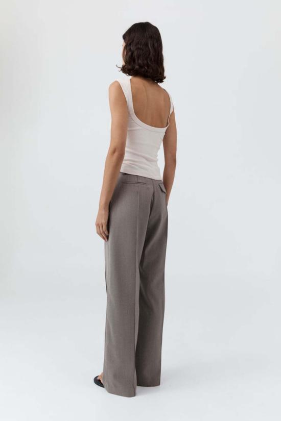  세인트아그니 블라우스 세인트 아그니 오가닉 코튼 발레리나 탑 - ST.AGNI