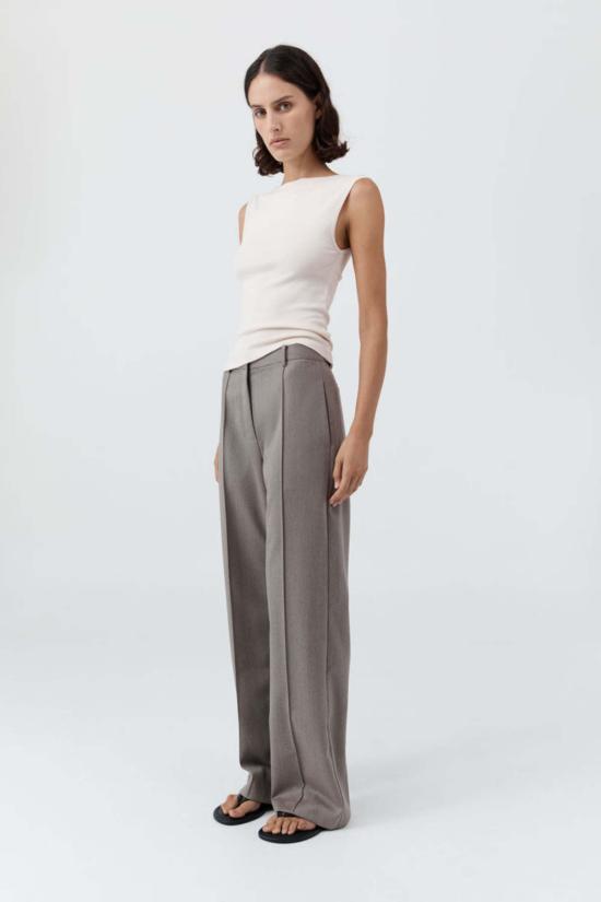  세인트아그니 블라우스 세인트 아그니 오가닉 코튼 발레리나 탑 - ST.AGNI