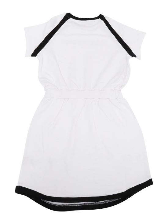  [키즈] 발망 원피스 아동용 저지 드레스 화이트 - BALMAIN