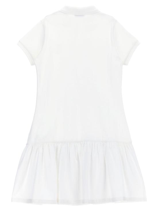  [키즈] 몽클레어 원피스 아동용 폴로 드레스 (흰색) - MONCLER