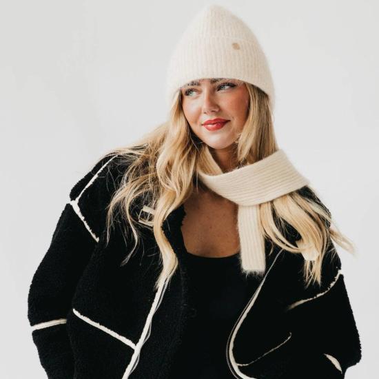  Pretty Simple 모자 프리티 심플 조이 다이내믹 스카프 & 비니 세트 - OTHER BRANDS