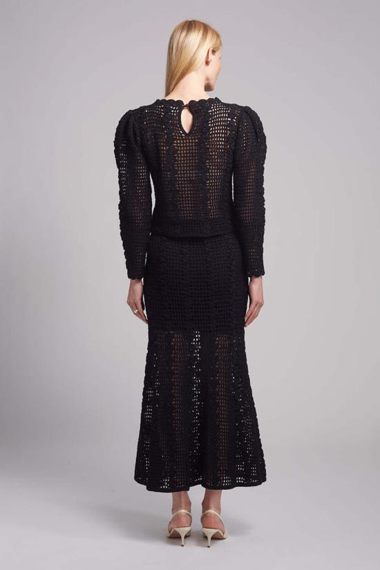  일레븐 식스 블라우스 셀리나 크로셰 탑 - ELEVEN SIX