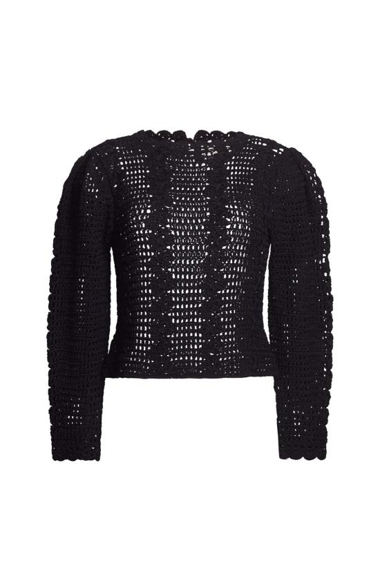  일레븐 식스 블라우스 셀리나 크로셰 탑 - ELEVEN SIX