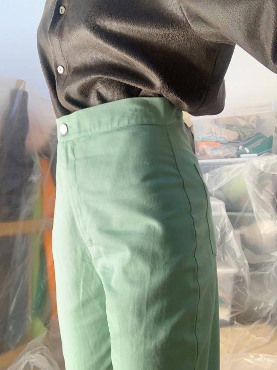  DÉSIRÉEKLEIN 스트레이트 팬츠 DÉsirÉeklein 로타 팬츠 민트 - OTHER BRANDS