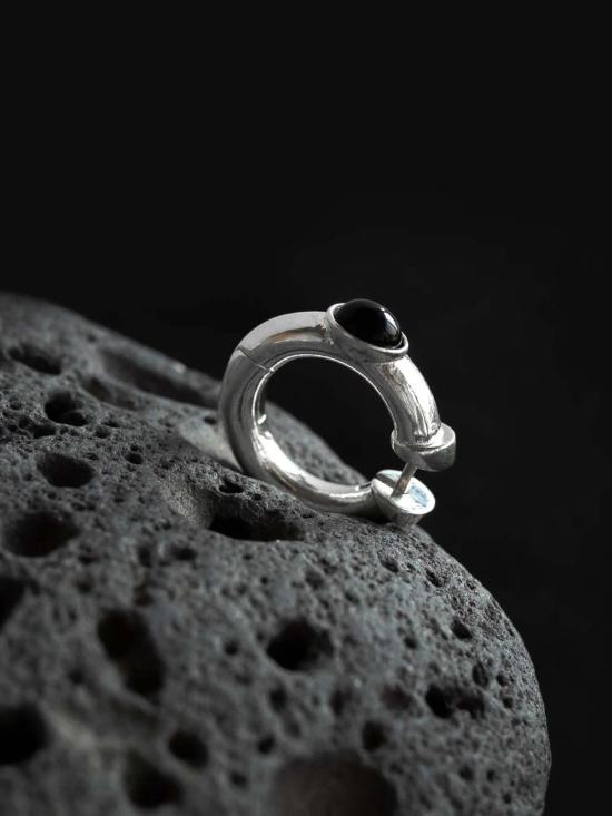  만시 이어링 Maancy 데이 앤 나이트 리버서블 후프 - MAANCY