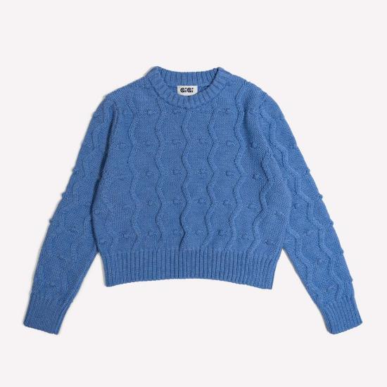  지지 니트웨어 스웨터 버블 - GIGI KNITWEAR