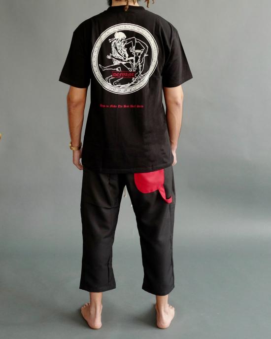  디파인트 반팔 티셔츠 드핀트 비프 스튜 티셔츠 블랙