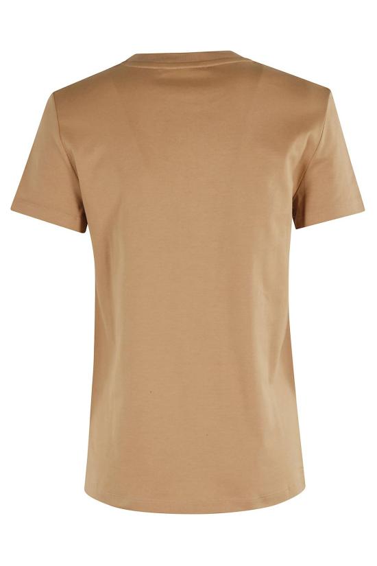  막스마라 반팔 티셔츠 막스 마라 파파이아 티셔츠 카멜 - MAX MARA