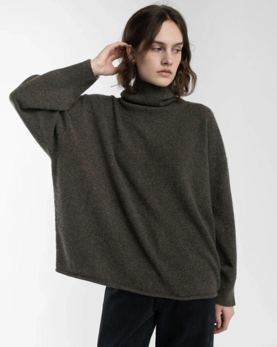  미셀라 그렉 터틀넥 미카엘라 그렉 캐시미어 하이넥 스웨터 - MICAELA GREG