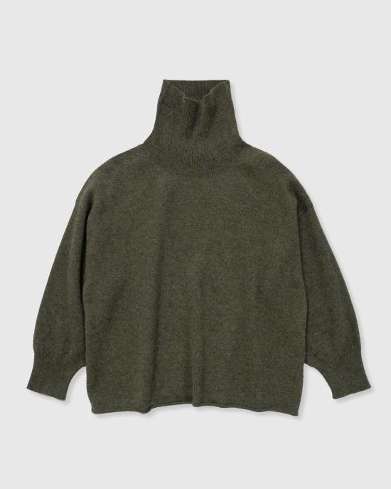  미셀라 그렉 터틀넥 미카엘라 그렉 캐시미어 하이넥 스웨터 - MICAELA GREG