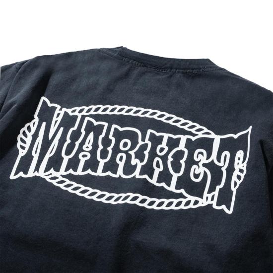  마켓 반팔 티셔츠 살롱 티셔츠 - MARKET