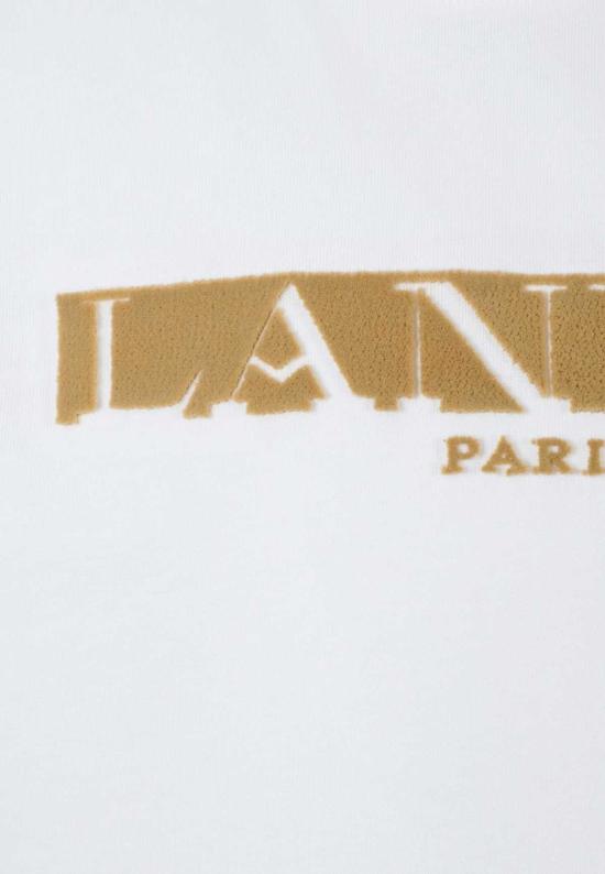  [키즈] 랑방 트레이닝 상의 키즈 티셔츠 화이트 - LANVIN