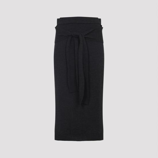  르메르 미디 스커트 고나 트롬프 L I 스웨터  그레이 - LEMAIRE