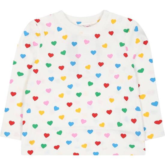  [키즈] 스텔라 맥카트니 탑 스텔라 매카트니 아동용 티셔츠 (흰색)