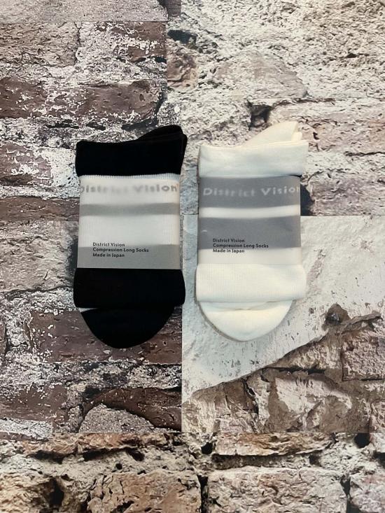 디스트릭트 비전 양말 코듀라 압축 롱삭스