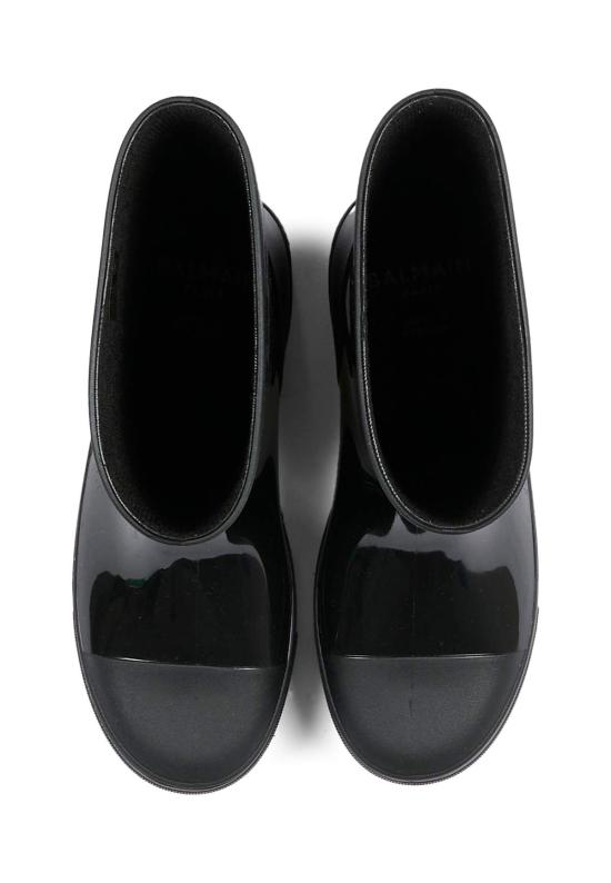  [키즈] 발망 부츠 키즈 레인부츠 블랙 - BALMAIN