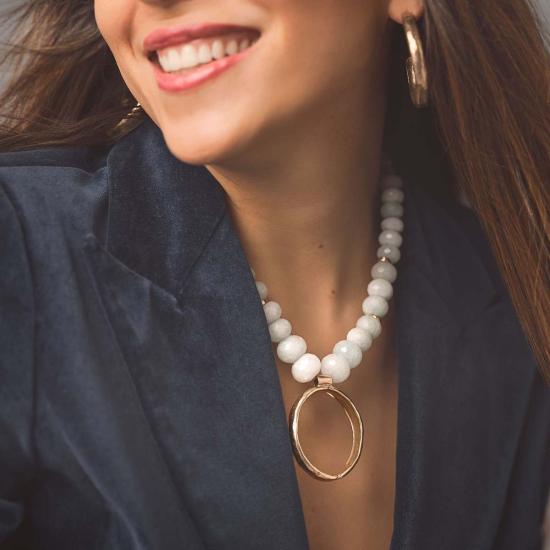  목걸이/팬던트 컬렉션 1304 아쿠아마린 태양 목걸이 - OTHER BRANDS