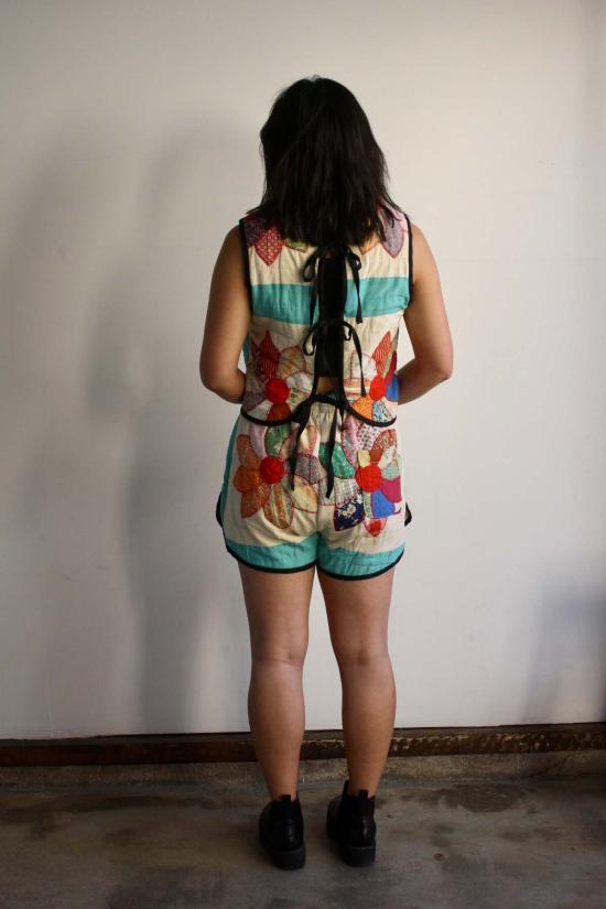  카린 민소매 티셔츠 칼린 타이백 탱크탑 - CARLEEN