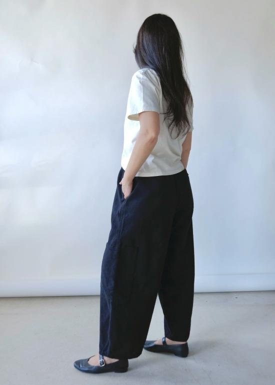  밀스 크롭 팬츠 식사 셰프 판트 - MEALS