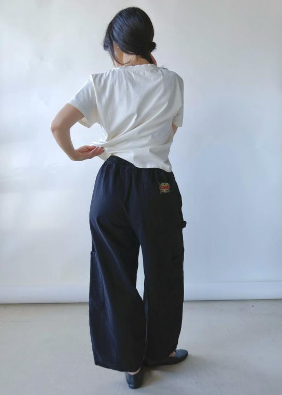  밀스 크롭 팬츠 식사 셰프 판트 - MEALS