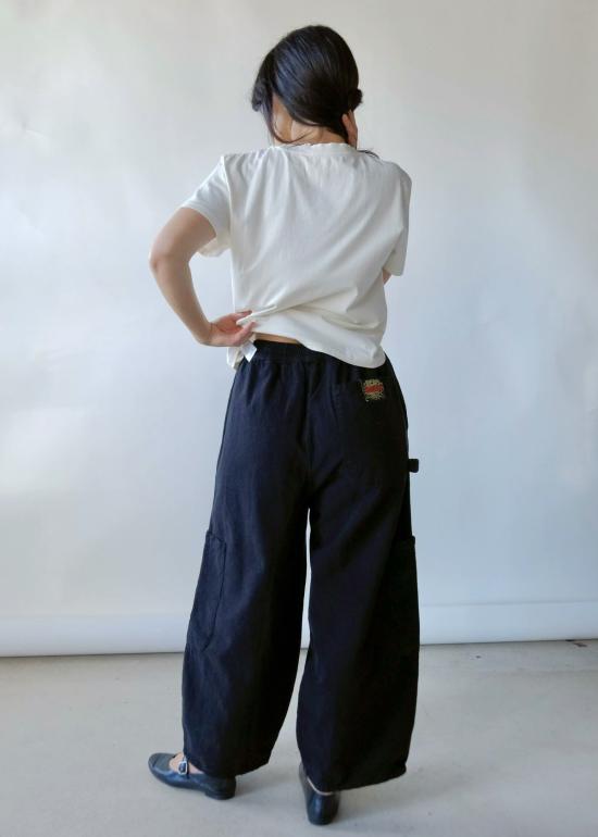  밀스 크롭 팬츠 식사 셰프 판트 - MEALS