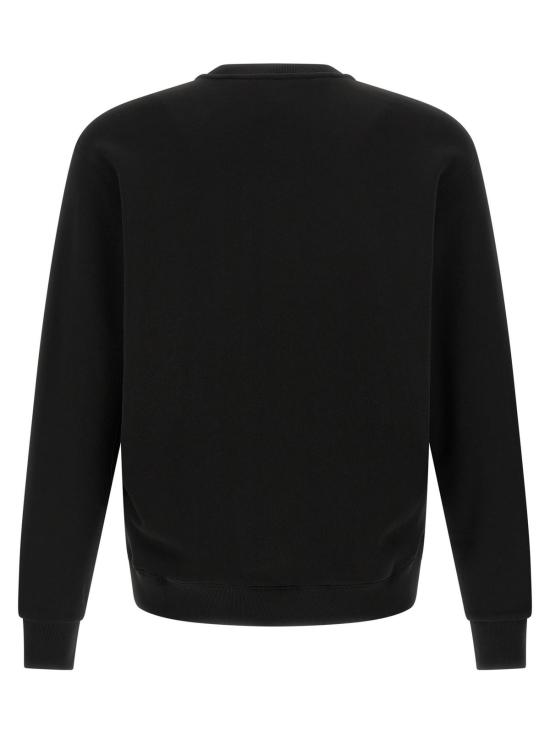  겐조 긴팔 티셔츠 보케 하트 클래식 스웨트셔츠 블랙 - KENZO