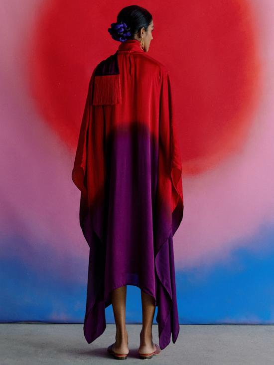  이키비 숏 원피스 레헤리야 라운드 칼라 드레스 - IKKIVI