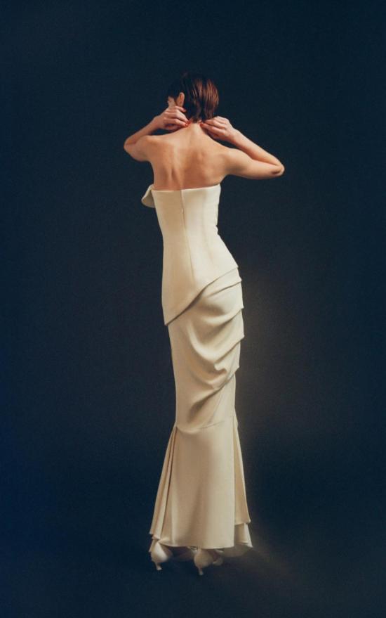  루이자 에 라 루나 롱 스커트 Luisa Et La Luna 코랄리 스커트 바닐라 - LUISA ET LA LUNA