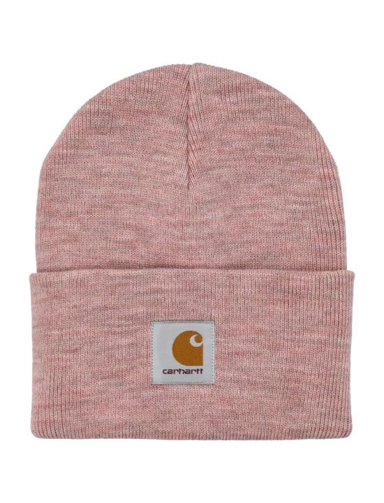  칼하트 모자 카하트 로고 패치 비니 핑크 멜