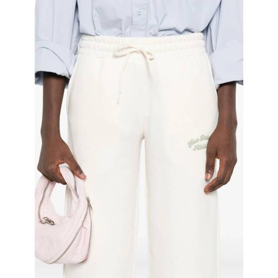  뉴발란스 스트레이트 팬츠 팬츠 트레이닝 팬츠 베이지 - NEW BALANCE