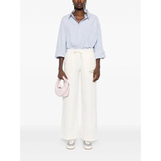  뉴발란스 스트레이트 팬츠 팬츠 트레이닝 팬츠 베이지 - NEW BALANCE