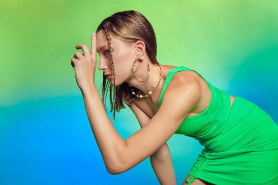  주미 림 이어링 Joomi Lim Charli 후프 귀걸이